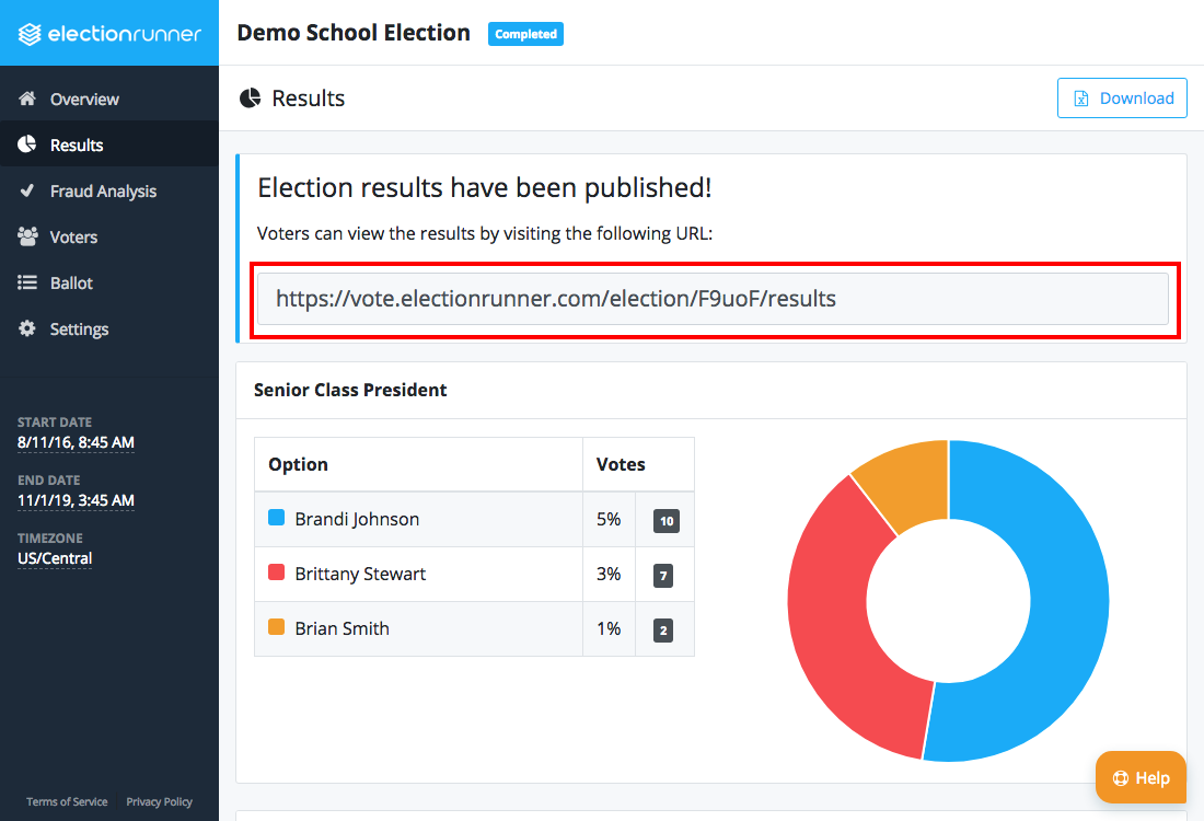 Election Results - Download